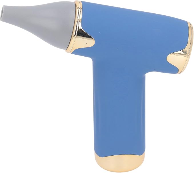 RiToEasysports Pet Hair Dryer Bladeless 60W High Speed, 4 Wind Levels, | Handheld Mini Dust Blower for Cats,Dogs,Camping,Portable Quiet Drying Tool with 5V USB Charging
