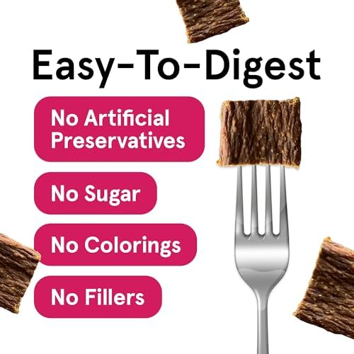 TRMC Real Meat Dog Treats - Two 12oz Bag of Bite-Sized Air-Dried Lamb & Venison Jerky for Dogs - Grain-Free Jerky Dog Treats with 95% All-Natural, Free-Range, Grass Fed Lamb & Venison