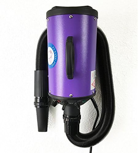 Flying Pig Grooming Flying One Wall Mount Grooming Dryer Kit (Purple)