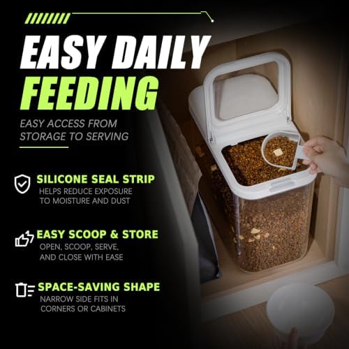 LivLab Mker Dog Food Storage Container 10 Lbs, 10 Lbs