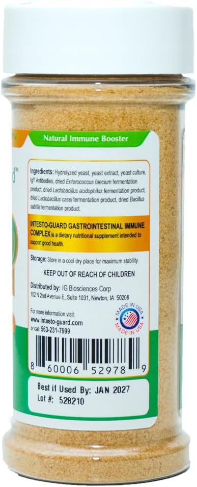 Powder Probiotic for Dogs, Prebiotic for Puppies, No Animal By-Products, 2-Gram Scoop Contains 1.5 Billion, Digestive Health, Gut Support, Immune Boost, Vet-Formulated for Maximum Potency – 90G Bottle