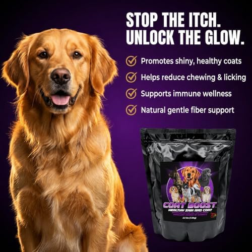 CPN Coat Boost Dog Skin & Coat Supplement Omega3 Green Lipped Mussel 2.5lbs