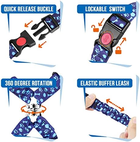 Lukovee Double Dog Car Seat Belt - No Tangle Headrest Restraint
