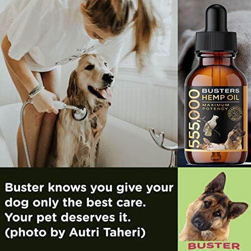 Buster's Hemp Oil for Dogs & Cats, Calm, Joint, Coat, 4Pack 60ml