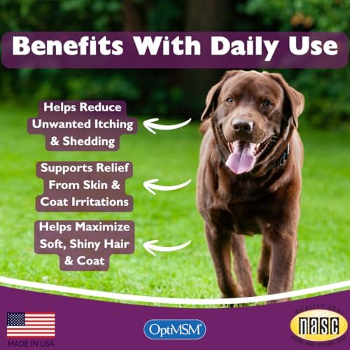 KALA HEALTH PeakTails Skin & Coat Supplement for Dogs, 90 Count