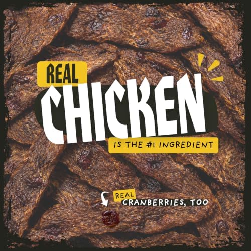 Chicken Jerky Dog Treats, Soft and Chewy Healthy Snack