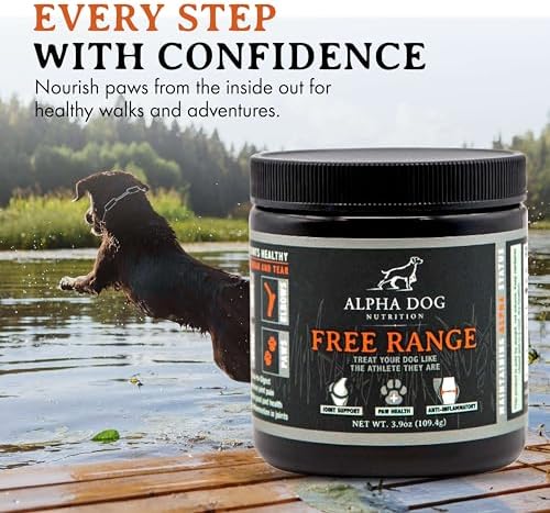 Alpha Dog Nutrition Free Range Dog Hip & Joint Supplement Powder
