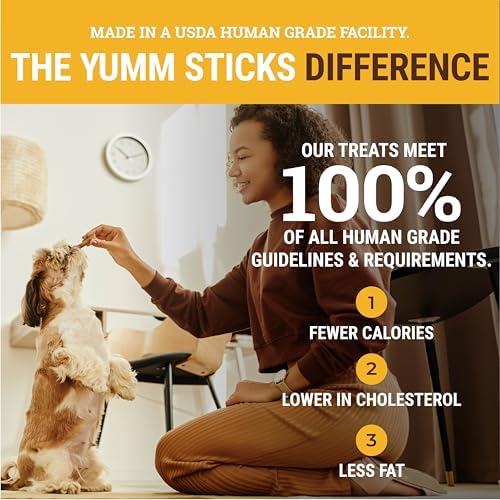 Etta Says! Yumm Sticks Chicken Jerky Dog Treats - 24ct