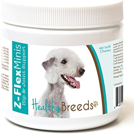 Healthy Breeds Bedlington Terrier Z-Flex Minis Hip and Joint Support Soft Chews 60 Count
