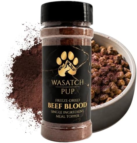 Beef Blood Dog Food Toppers, Freeze-Dried Dog Food Seasoning