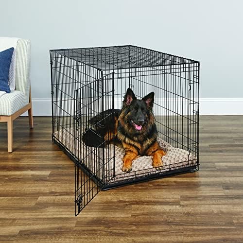 New World by Midwest 48-Inch Single Door Crate, XL Breeds, 90-110 lbs