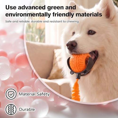 ZUAMEGUCat Toys for Indoor Cats - Interactive Rolling Ball | 3 Modes Motion Activated, Self-Play Cat Toy with Tail, Eco-Friendly Cat Exercise Ball for Active Indoor Fun