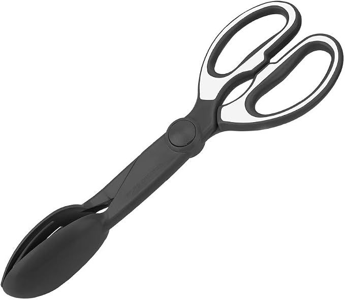 Hozee Dog Pooper Scooper, Dog Pooper Cleaner Tongs Hold Design Poop Scooper Poo Grabber Picker Flexible with Three Bright Colors for Cleaning Poo(Black)