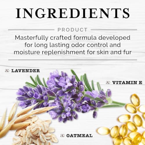 6-in-1 Moisturizing Dog Shampoo | Made with Naturally Derived Ingredients to Cleanse, Soothe, Deodorize, and Soften The Skin and Coat 480ml