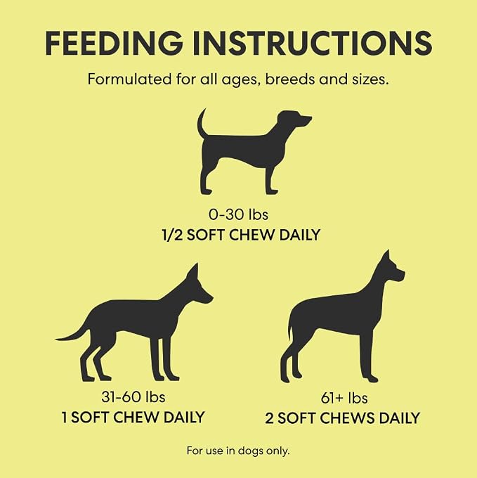 The Pets Table 8 in 1 Soft Chew Dog Vitamins, Chicken Flavor, 50 Chews