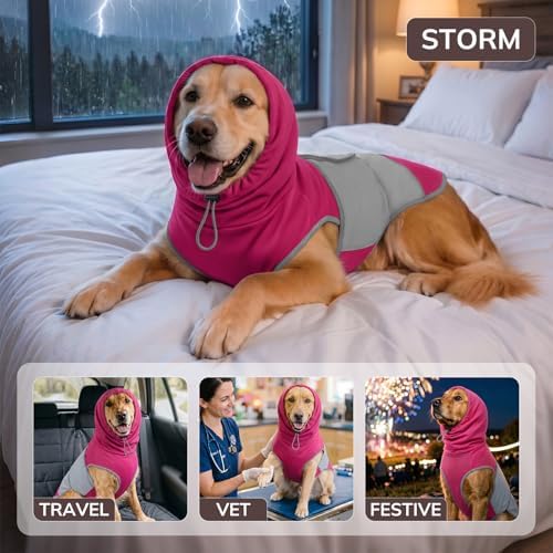 Dog Thunder Vest, XL, XL, Pink