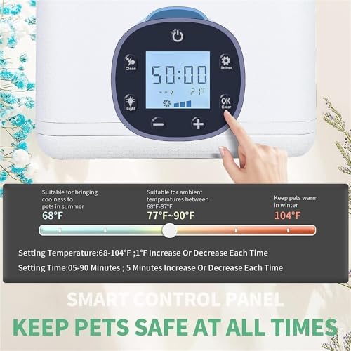 Automatic Pet Dryer Box ， Pet Dryer for Cats and Dogs Quick 360 Drying Hair Box