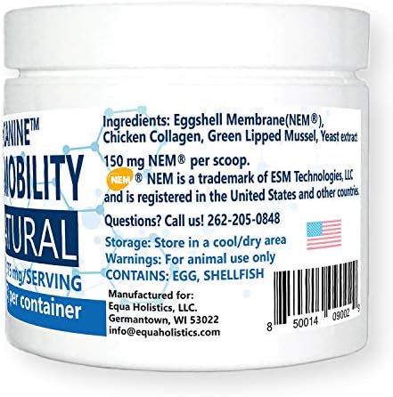 HealthyFlex Canine™ Joint + Mobility Dietary Supplement for Dogs, Natural Eggshell Membrane NEM Formula