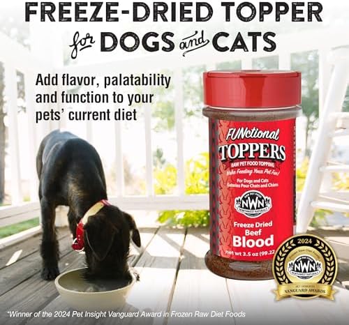 Northwest Naturals Freeze-Dried Beef Blood Topper for Dogs & Cats - 3.5oz