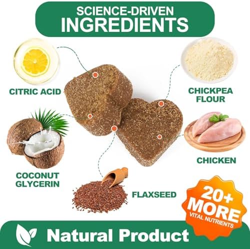 Hip & Joint Health Supplement for Dogs, 120 Soft Chews, Glucosamine Chondroitin MSM Dog Chews with Hyaluronic Acid, Chicken Flavored Bone & Joint Support for All Breeds
