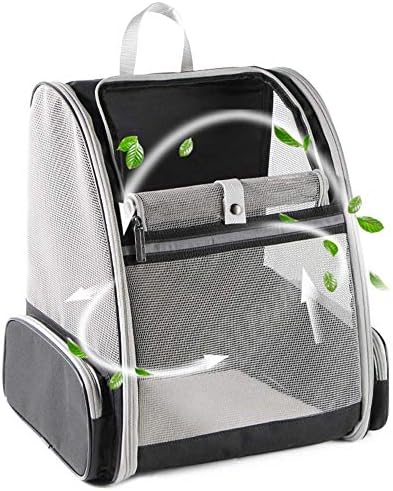 Texsens Bubble Backpack Pet Carrier, Black