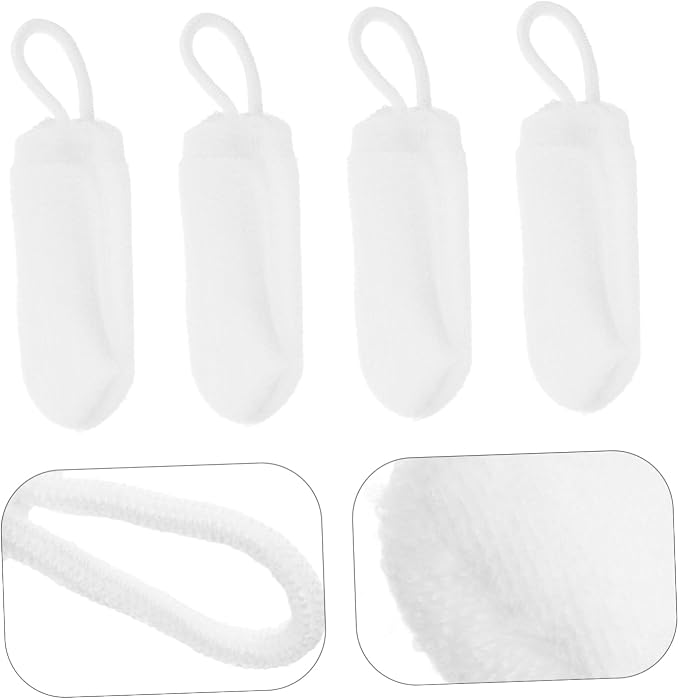 10pcs Dog Finger Toothbrush Durable Nylon Pet Tooth Cleaning Brush for Cats and Dogs Effectively Reduces Plaque Freshens Breath for Pet Owners