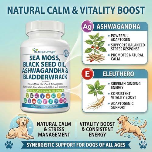 Sea Moss for Dogs | Daily Vitality & Allergy Relief