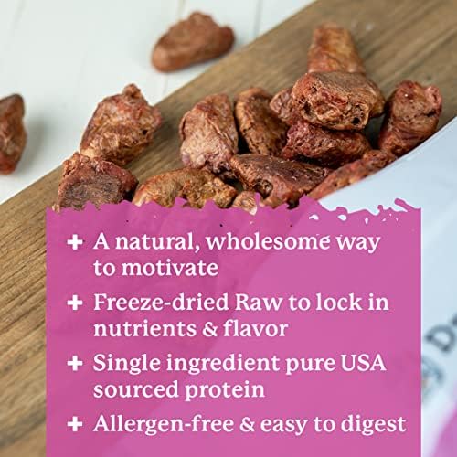Dr. Harvey's Freeze-Dried Chicken Hearts Dog Treats, 7 oz (3-Pk)
