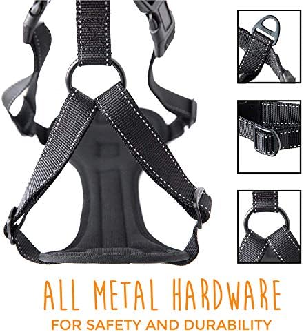Mighty Paw Dog Car Harness, No-Pull Front Leash Attachment, L