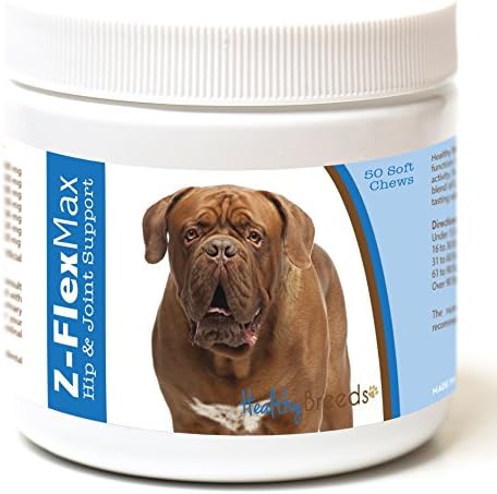 Healthy Breeds Dogue de Bordeaux Z-Flex Max Hip and Joint Soft Chews 50 Count
