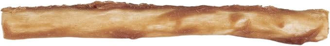 Wild Eats Real Salmon Collagen Bully Sticks for Dogs, (15ct, 1cm Thick) Healthy Bully Stick - Long Lasting Dog Chew Treat