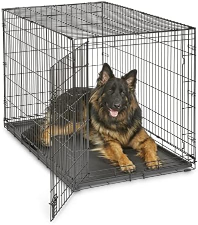 New World by Midwest 48-Inch Single Door Crate, XL Breeds, 90-110 lbs