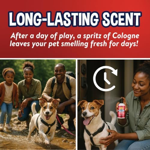 Bodhi Dog Natural Dog Cologne (Holiday Cider) - Premium Scented Deodorizing Pet Perfume with Conditioner for Dogs & Cats - Keeps Pets Fresh & Clean - Gentle and Safe Formula, Made in USA (4 Fl Oz)