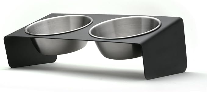 xympo Elevated Pet Bowl, for Cats and Small Dogs