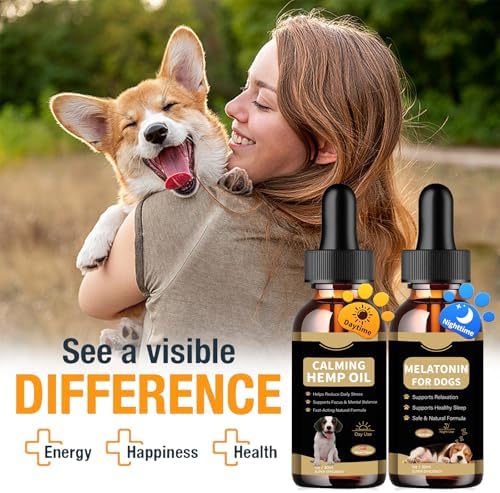 Hemp Oil & Melatonin for Dogs