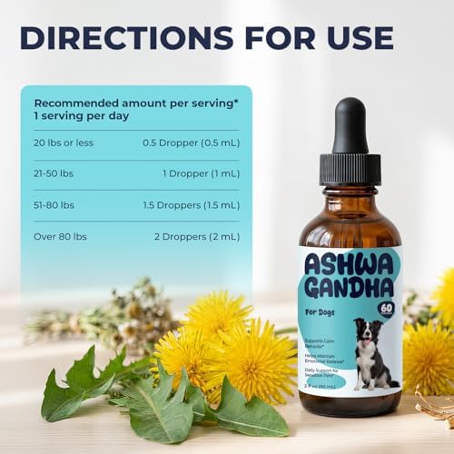Ashwagandha for Dogs Liquid Drops