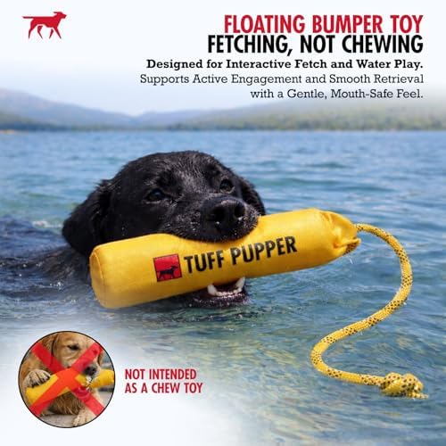Tuff Pupper Floating Dog Bumper Toy