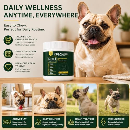 Frenchie Health Co 12-in-1 Daily Health Chews