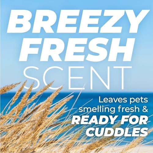 TropiClean Pure All Purpose Dog Wipes, Breezy Fresh Scent, 50ct