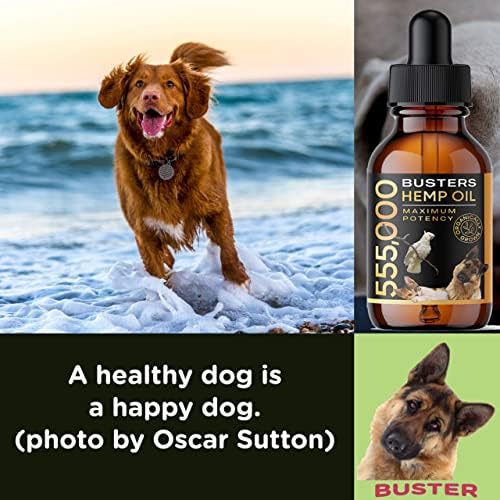 Buster's Hemp Oil for Dogs & Cats, Calm, Joint, Coat, 4Pack 60ml