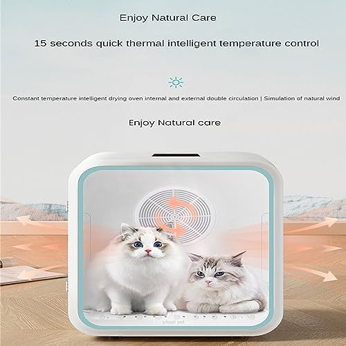 Fully Automatic Cat Hair Dryer Box Portable Dryer Pet Shop Animal Drying Professional Dog Grooming Vertical Dryers Pet Supplies,47x54x58cm
