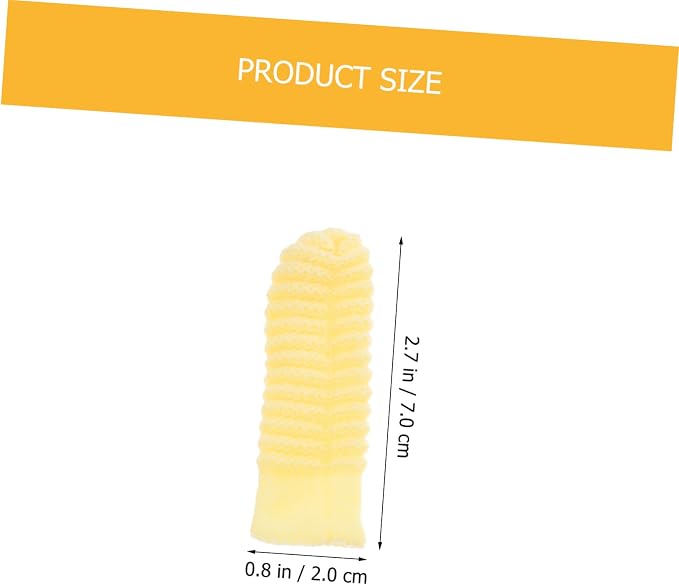 GALPADA 10pcs Finger Toothbrush for Dogs and Cats Easy Use Pet Care Tool for Small and Large Breeds Lightweight and Portable for Teeth Cleaning