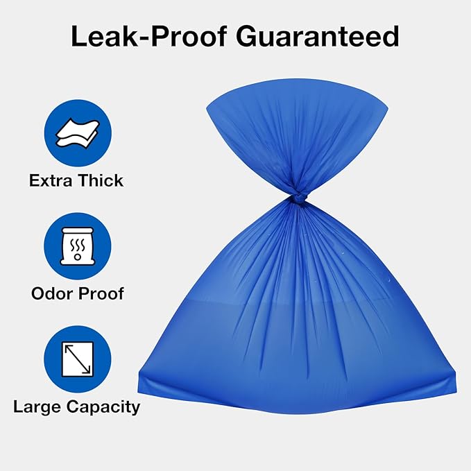 VETRESKA Dog Poop Bag with Dispenser, Leak Proof and Extra Thick Pet Waste Bags for Dog Walking and Cat Litter, Spiced Vetiver & Moss Scented, 105 Count