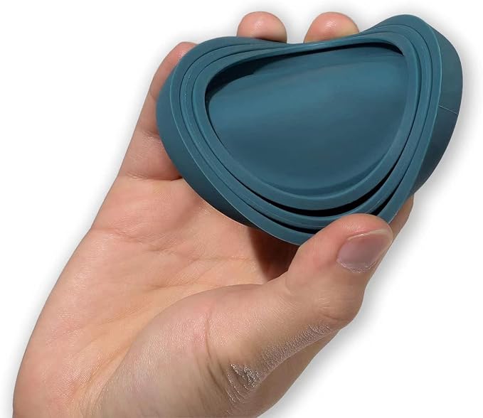 OHMO 3-in-1 Dog Food Can Lids, Cat Food Can Covers, 2pcs, Dark Blue