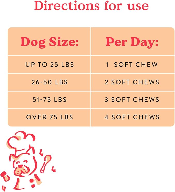 Bocce's Bakery Probiotic Supplement Chews, Pumpkin & Sweet Potato (60 ct) | Supports Digestion for Dogs - Made in The USA with 7 Strains of Probiotics