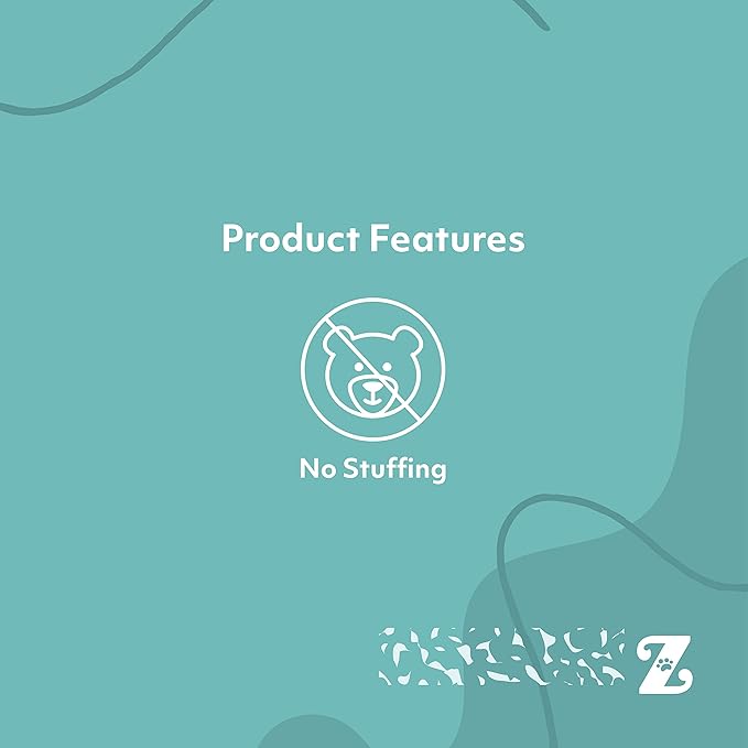 ZippyPaws Donutz Buddies Interactive Pet Toys, No Stuffing Dog Toys - Panda | Durable Squeaky Dog Toys, Chew Toy For Big and Small Dogs, Contains 2 Crescent Squeakers, Ideal for Aggressive Chewers