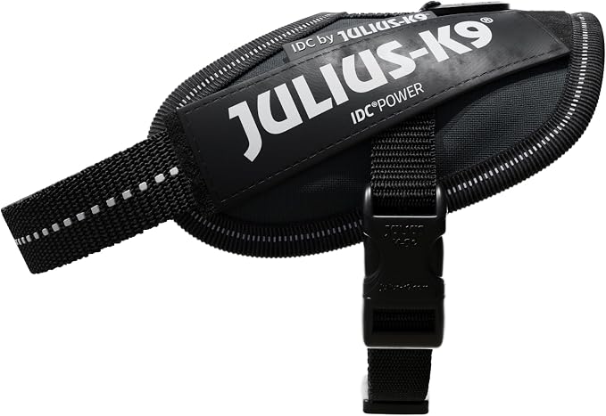 Julius-K9, 16IDC-ANT-B2, IDC Powerharness, Dog Harness, Size: Baby 2, Anthracite