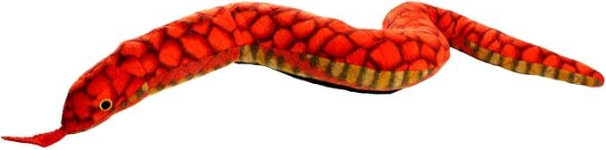 TUFFY® : 2 Pack Snake Dog Toy: Ultra Durable Plush Toy with Multiple Layers & Reinforced Seams, Washable and Floats, Original Construction