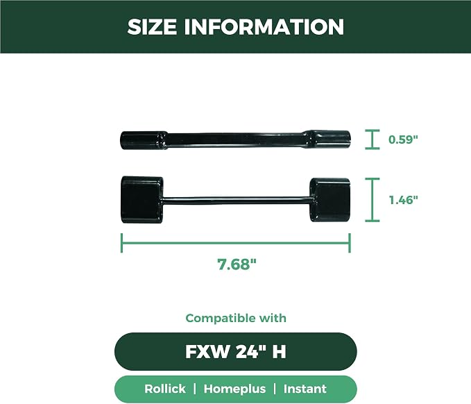 FXW Playpen Connectors, 2-Pack (Playpen Not Included), Accessories Only fit FXW Homeplus/Rollick/Instant 24inch Height Dog Pen, Black│Patent Pending