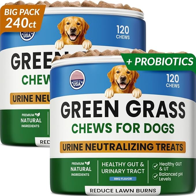 PAWFECTCHEW Dog Pee Grass Chews - Grass Treatment for Pet Urine